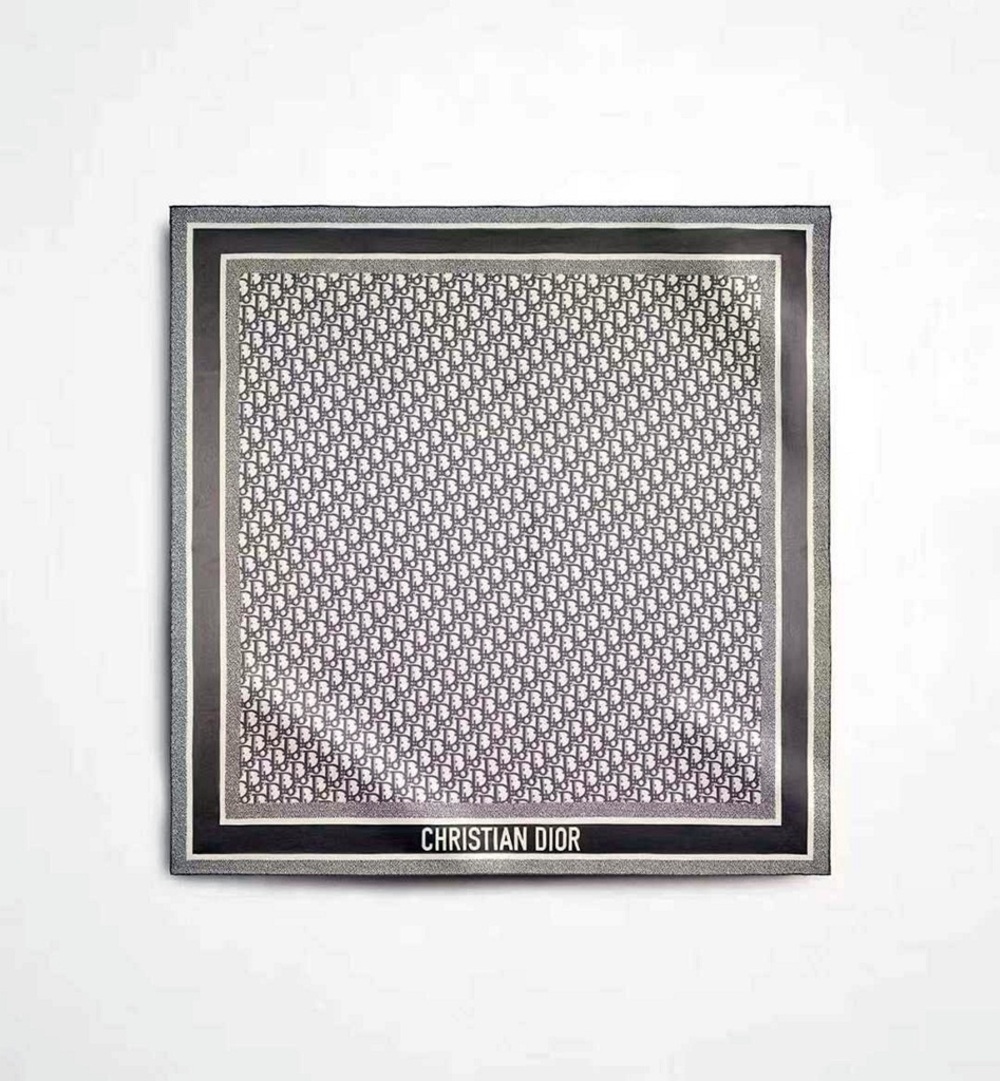 Dior Silk Square Scarf - Picture 6 of 8